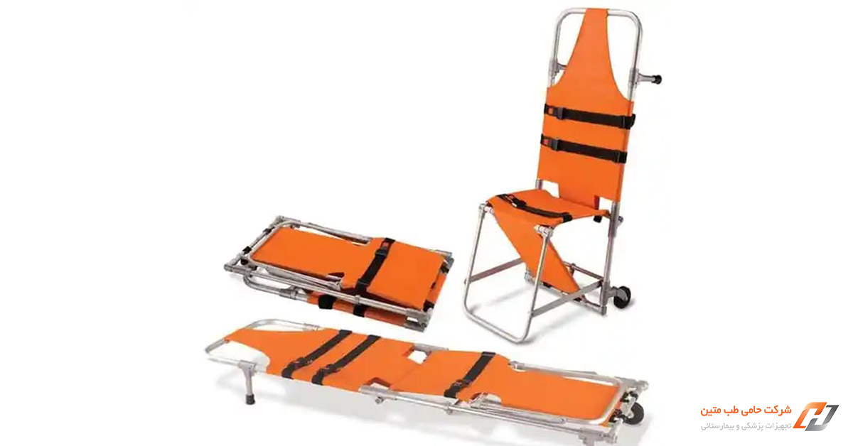 خرید برانکارد تاشو دو شکن یا سه شکن